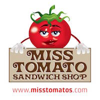 Miss Tomato Sandwich Shop - Pacifica Logo