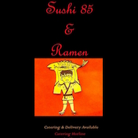Sushi 85 & Ramen Logo