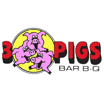 3 Pigs Bar-BQ Logo