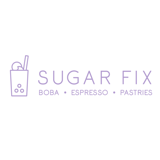 Sugar Fix Boba Cafe Logo