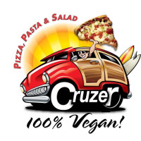 Cruzer Pizza 100% Vegan Logo