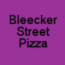 Bleecker Street Pizza Logo