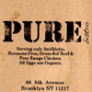 Pure Bistro Logo