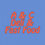 A and C Fast Food Logo