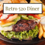 Retro 520 Diner Logo