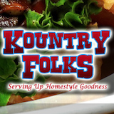 kountry folks homestyle restaurant Logo