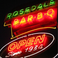 Rosedale Barbeque Logo