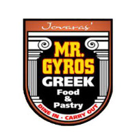 Mr Gyro's Greek Food & Pastries Logo