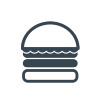 Fresh and Meaty Burgers Logo