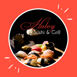 Haley Sushi and Grill Logo