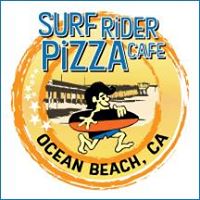 Surf Rider Pizza Logo