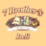 7 Brothers Famous Deli Logo