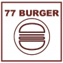 77 Burger Logo