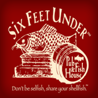 Six Feet Under Pub & Fish House (Westside) Logo