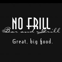 No Frill Bar & Grill -- Virginia Beach Logo