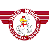 Halal Wings (Barbara Jordan Blvd) Logo