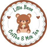 Little Bear Coffee & Milk Tea Logo