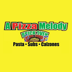 A Pizza Melody Logo