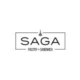 SAGA PASTRY + SANDWICH Logo