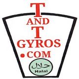 T and T Gyros Logo