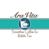 Aravita smoothies coffee and bubble tea Logo