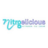 Nitrogelicious Nitrogen Ice Cream! Logo