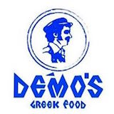 Demo's Greek Food Stone Oak Logo