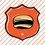 Patty Wagon Burgers Logo