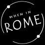 When in Rome Hoboken Logo