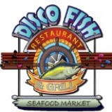 Disco Fish Grill Restaurant and Seafood Market Logo