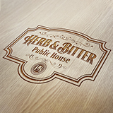 Herb & Bitter Public House Restaurant Logo