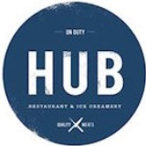 Hub Restaurant and Ice Creamery Logo