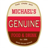 Michael's Genuine Food & Drink Logo