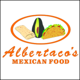 Albertacos Mexican Food (Orange) Logo