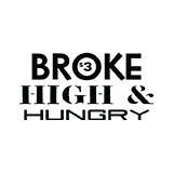 Broke, High, & Hungry Logo