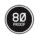 80 Proof Logo