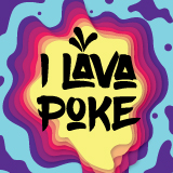 I Lava Poke Logo