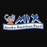 Café Mix Greek & American Food Logo