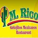 M Rico Antojitos Mexican Logo