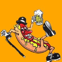 Famous Uncle Als HotDogs & Fries Logo