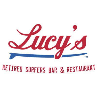 Lucy's Retired Surfers Bar & Restaurant Logo