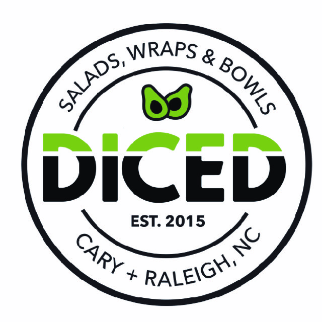 Diced Gourmet Salads and Wraps Logo