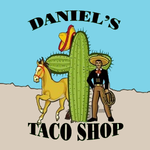 Daniel's Taco Shop Logo