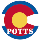 C B & Potts Logo