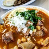 I Love Pho Menudo and Taco Logo