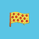 The United Pepperonis of Pizza Logo