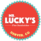Mr. Lucky's Sandwiches (Tejon) Logo
