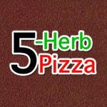 5 Herb Pizza Logo