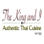 The King and I Authentic Thai Cuisine Logo