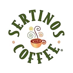 Sertinos Coffee and Ice Cream Logo